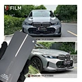 Grey Car Wrap